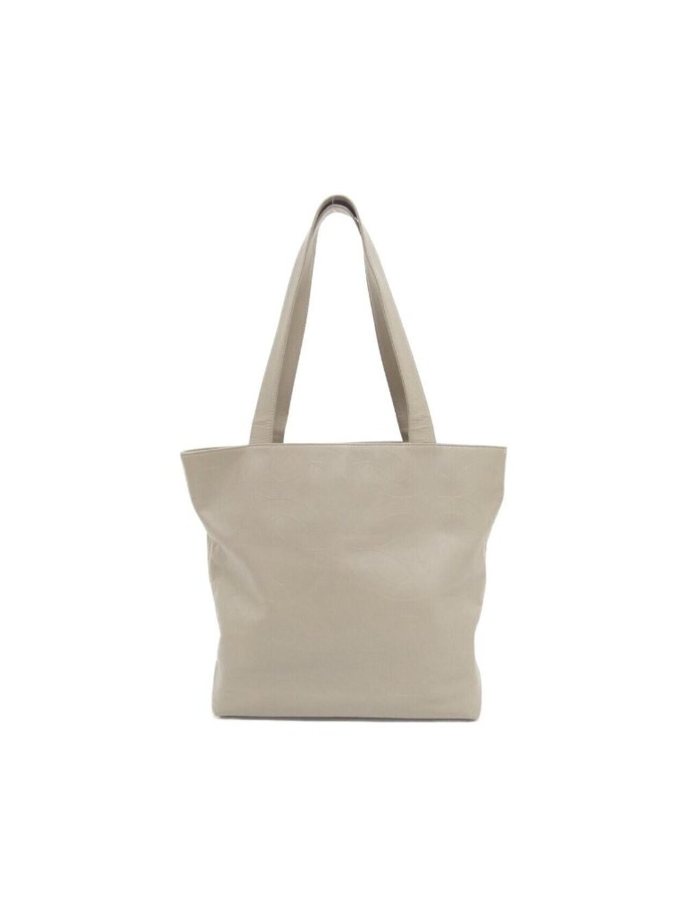Chanel Vintage Bag Handbag Gray